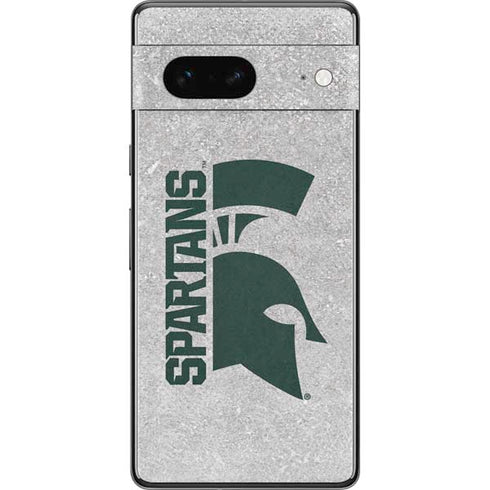 Michigan State University Spartans Half Logo Pixel Skins